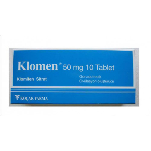 Klomen 50 Mg 10 Tablets Kocak Farma